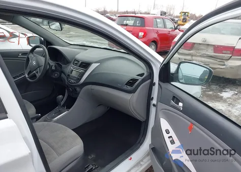 2017 Hyundai Accent Se z USA, uszkodzony, nr VIN KMHCT5AE1HU349664